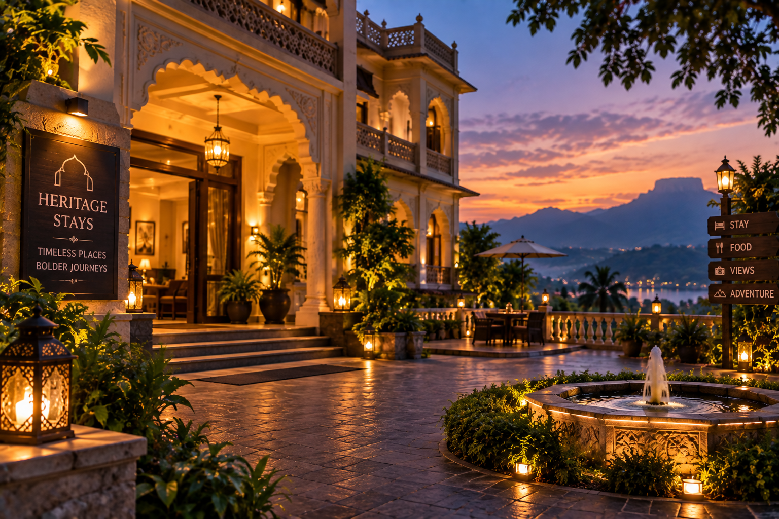Heritage hotel stay in Lonavala